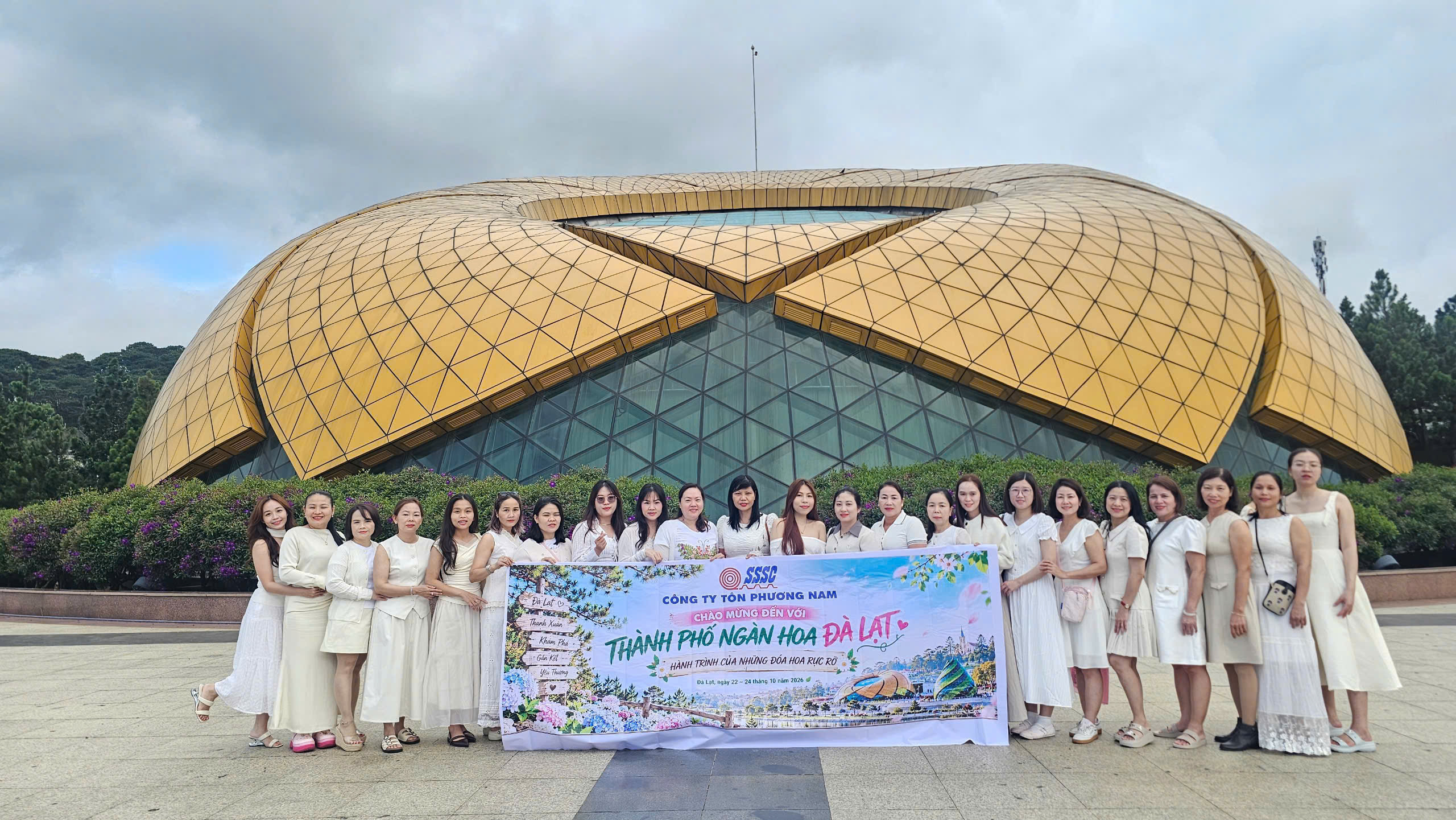 TÔN PHƯƠNG NAM TỔ CHỨC DU LỊCH NGHỈ DƯỠNG TẠI ĐÀ LẠT DÀNH CHO NỮ CÁN BỘ, NHÂN VIÊN NHÂN NGÀY PHỤ NỮ VIỆT NAM 20/10