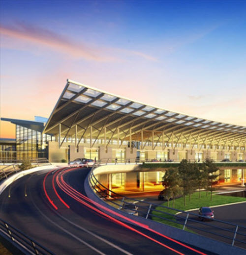Nhà ga hành khách - sân bay quốc tế Vân Đồn